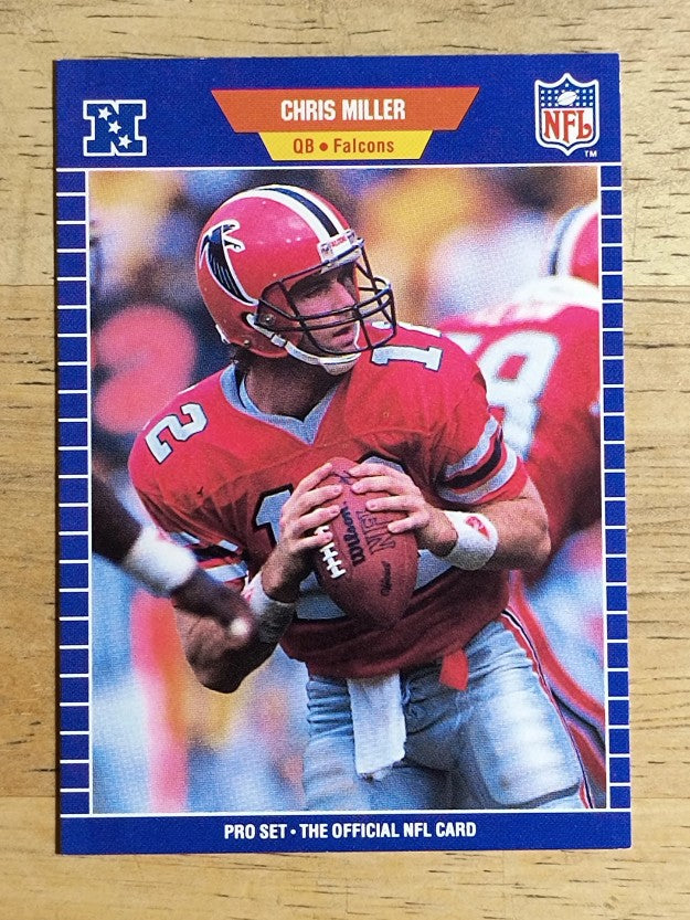 1989 Pro Set #12 Chris Miller RC