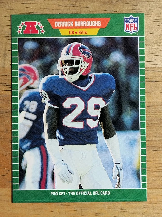 1989 Pro Set #18 Derrick Burroughs
