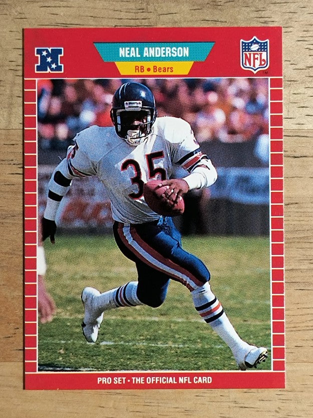 1989 Pro Set #35 Neal Anderson