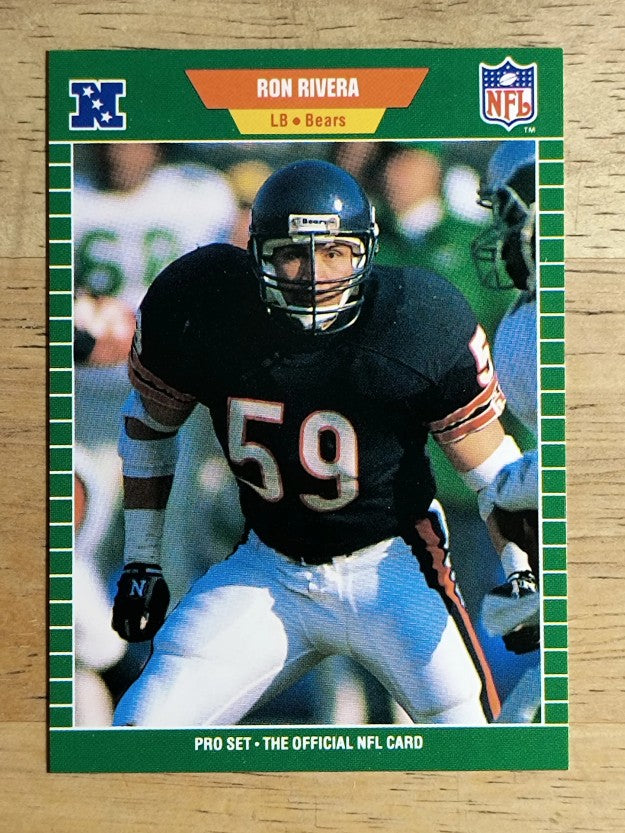 1989 Pro Set #48 Ron Rivera
