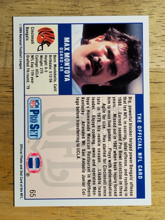 1989 Pro Set #65 Max Montoya