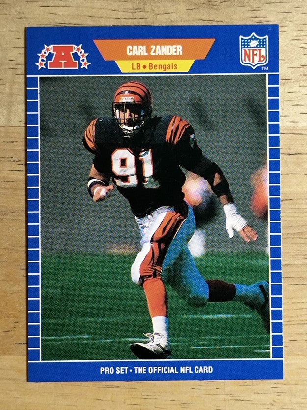 1989 Pro Set #71 Carl Zander