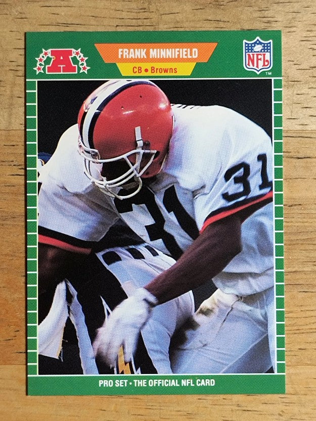 1989 Pro Set #82 Frank Minnifield