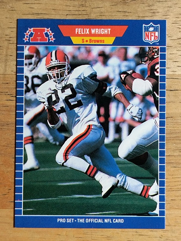 1989 Pro Set #85 Felix Wright