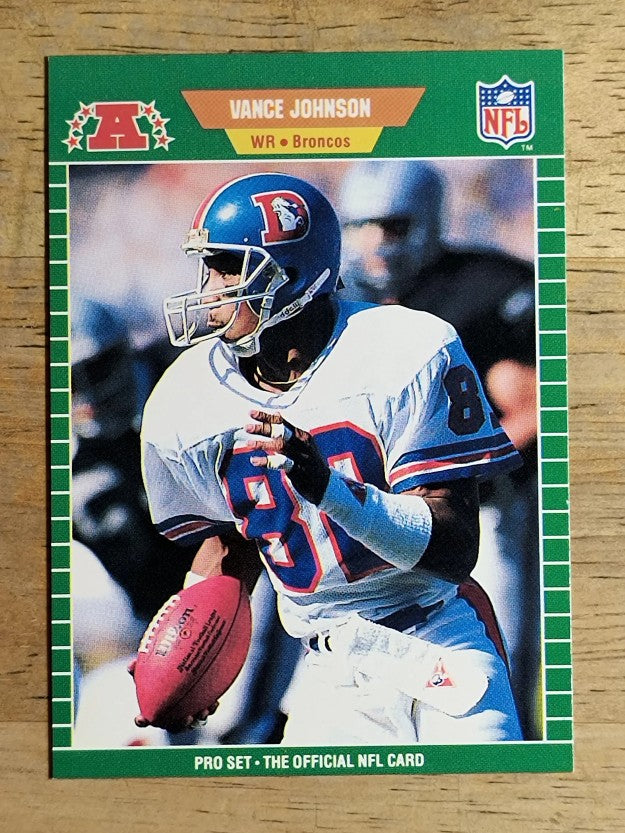 1989 Pro Set #105 Vance Johnson