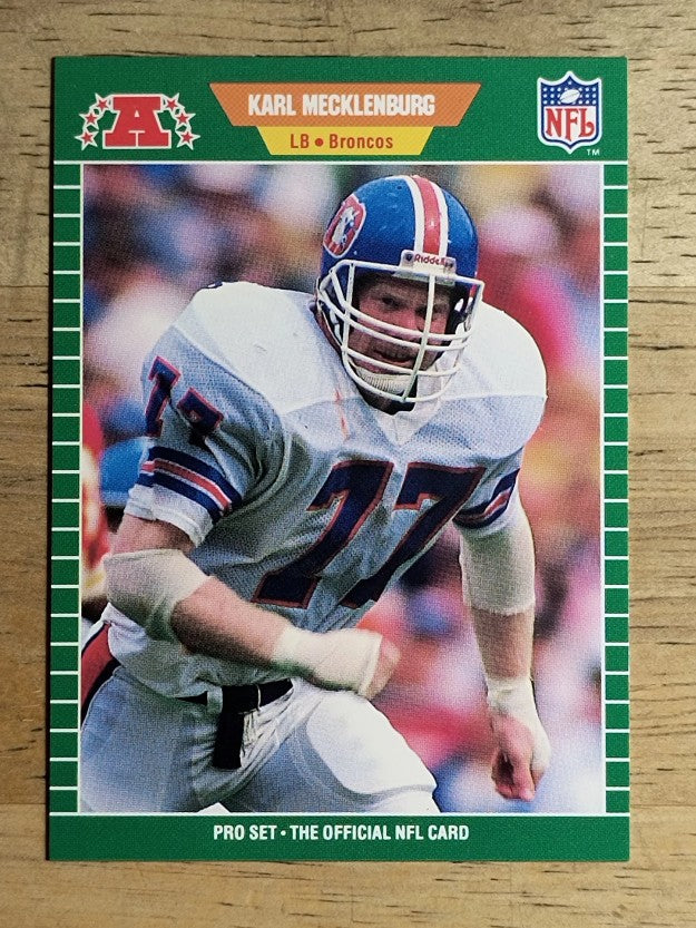 1989 Pro Set #108 Karl Mecklenburg