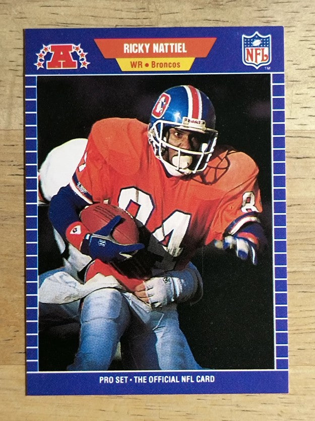 1989 Pro Set #109 Ricky Nattiel
