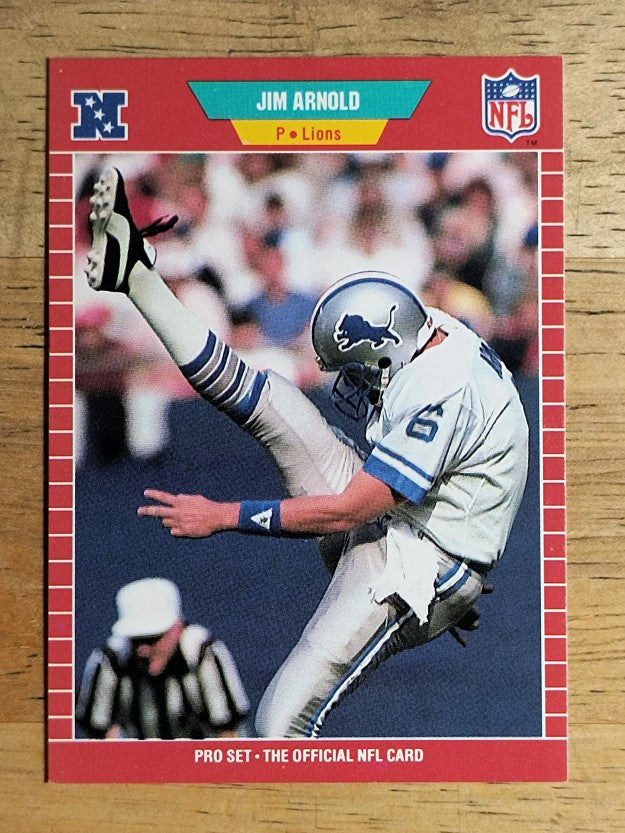 1989 Pro Set #115 Jim Arnold