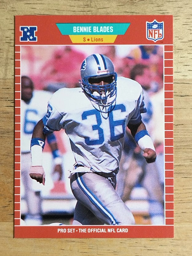 1989 Pro Set #117 Bennie Blades RC