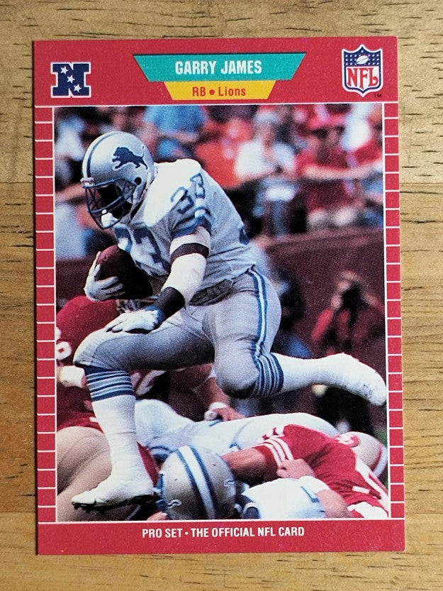 1989 Pro Set #120 Garry James
