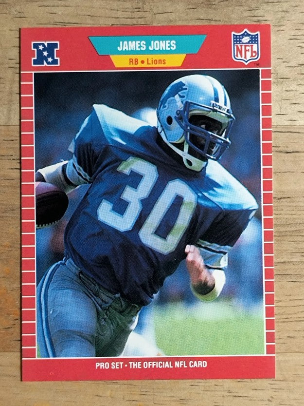 1989 Pro Set #121 James Jones FB
