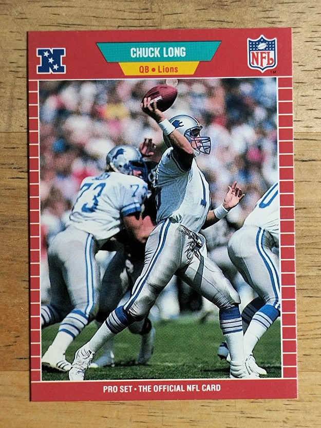1989 Pro Set #122 Chuck Long