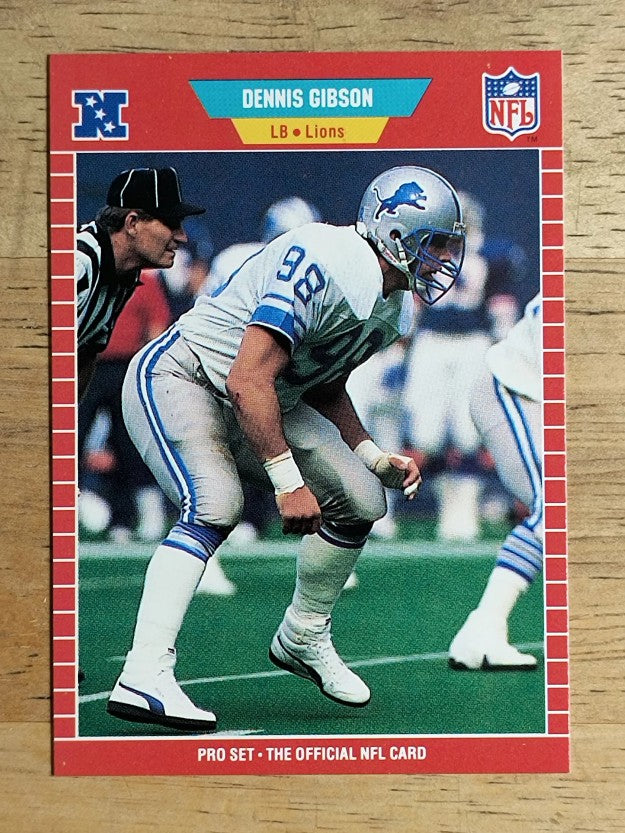 1989 Pro Set #126 Dennis Gibson