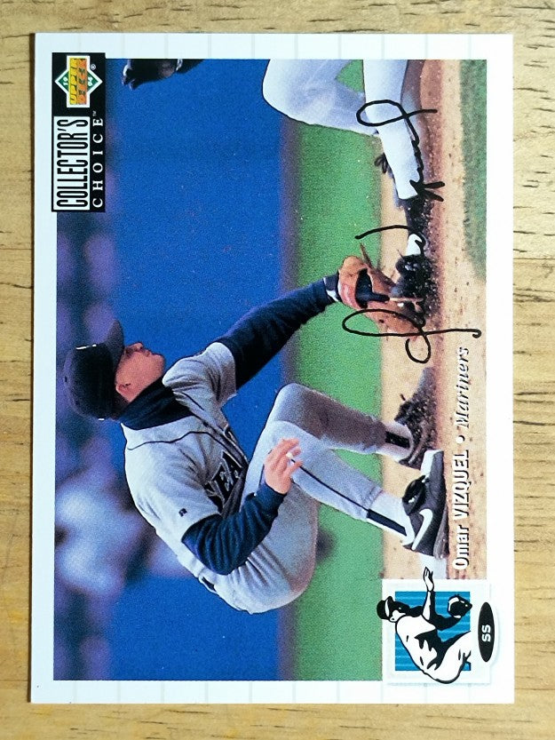 1994 Collector's Choice Silver Signature #285 Omar Vizquel