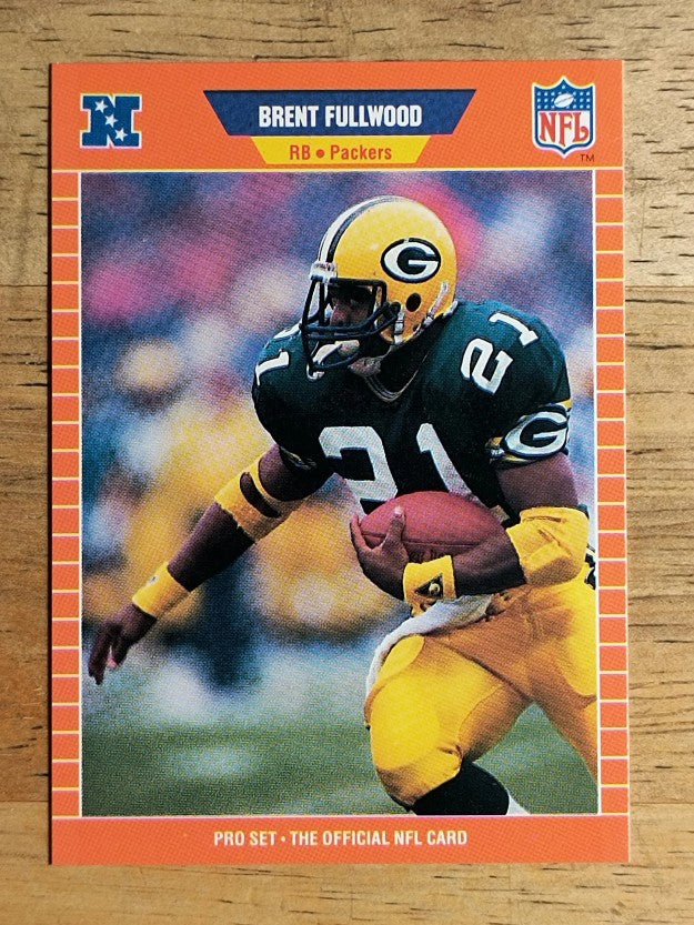 1989 Pro Set #129 Brent Fullwood RC