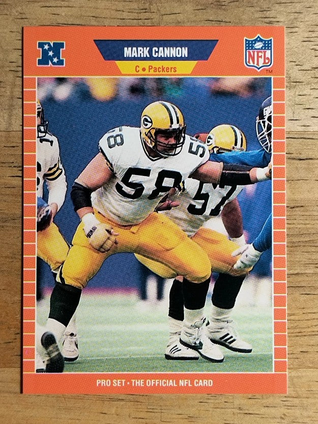 1989 Pro Set #130 Mark Cannon RC
