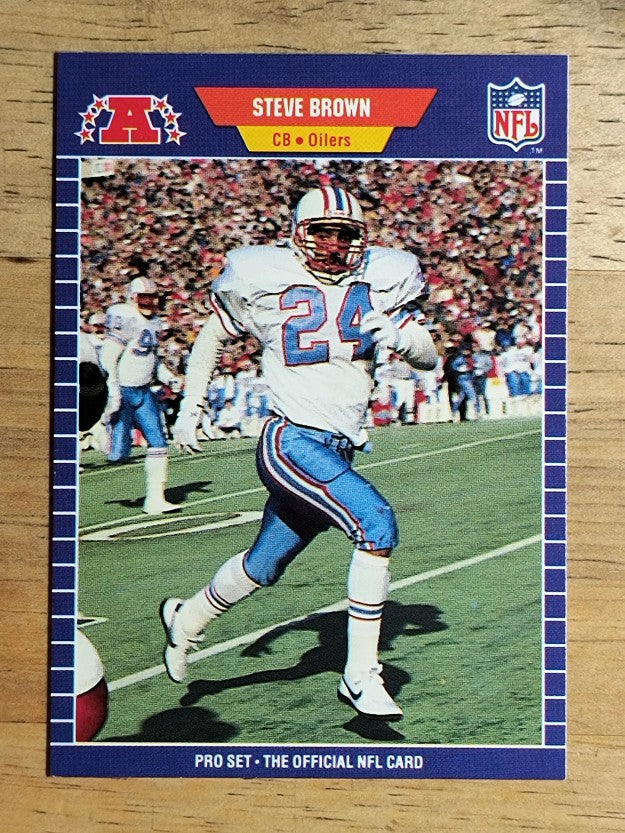 1989 Pro Set #140 Steve Brown