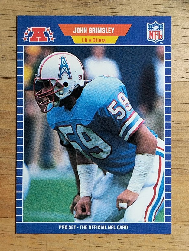 1989 Pro Set #144 John Grimsley