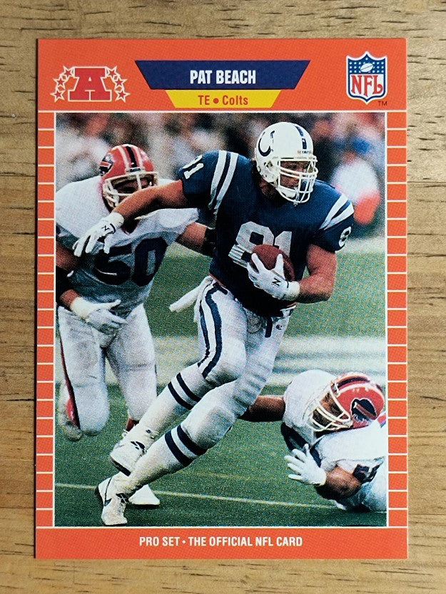 1989 Pro Set #160 Pat Beach