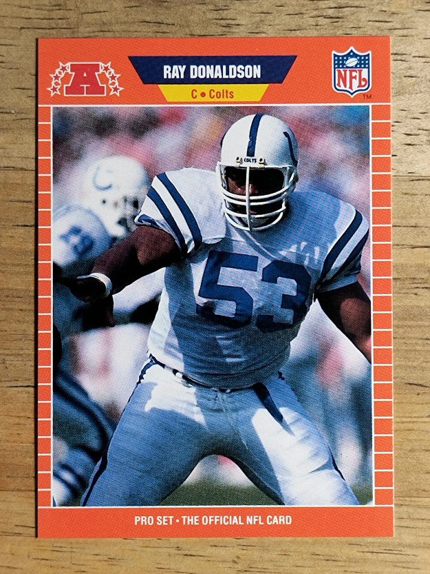 1989 Pro Set #161 Ray Donaldson