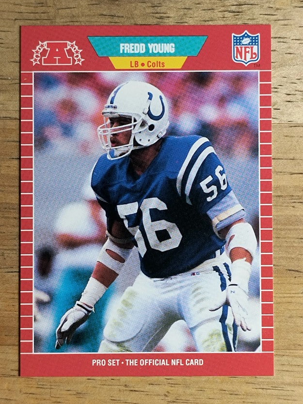 1989 Pro Set #165 Fredd Young