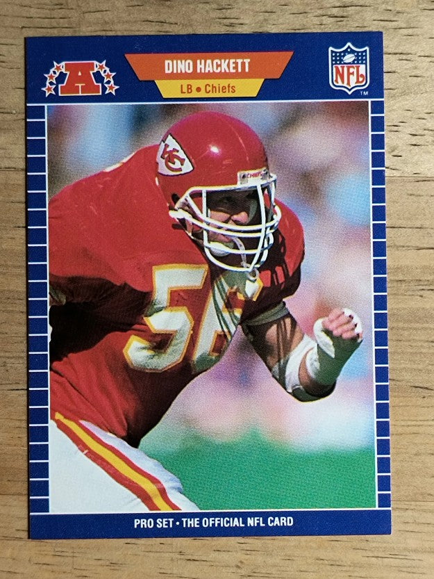 1989 Pro Set #171 Dino Hackett