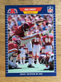 1989 Pro Set #174 Nick Lowery