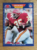 1989 Pro Set #176 Christian Okoye