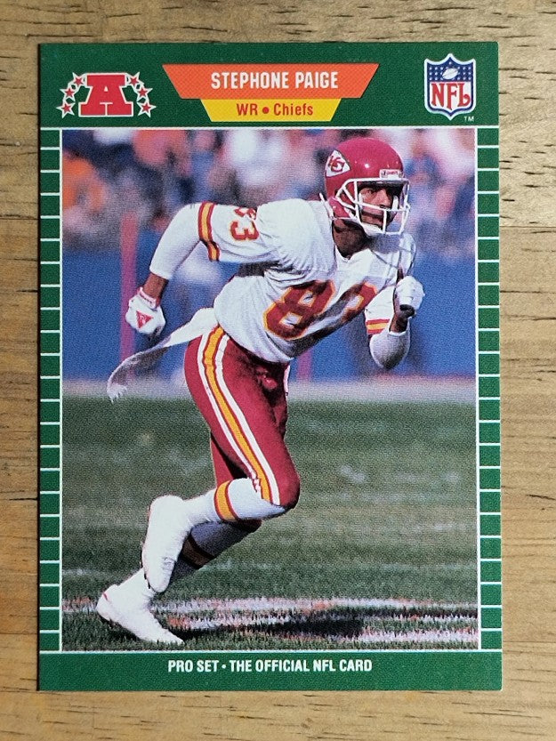 1989 Pro Set #177 Stephone Paige