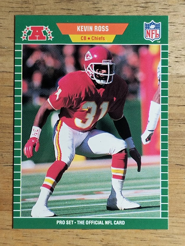 1989 Pro Set #179 Kevin Ross RC