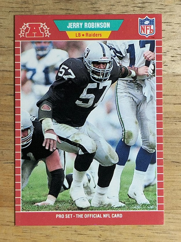 1989 Pro Set #191 Jerry Robinson