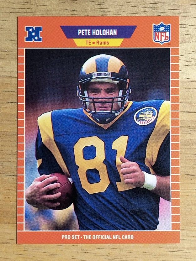1989 Pro Set #202 Pete Holohan