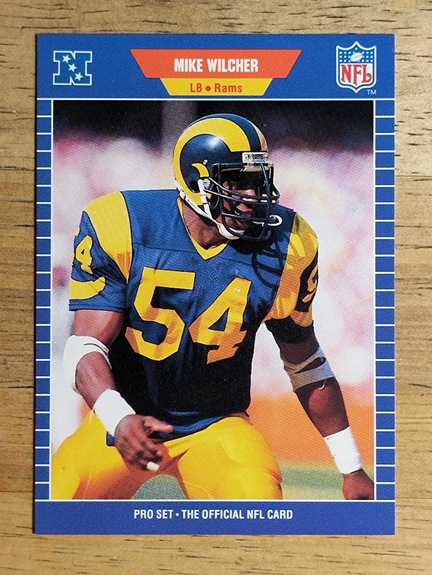 1989 Pro Set #209 Mike Wilcher