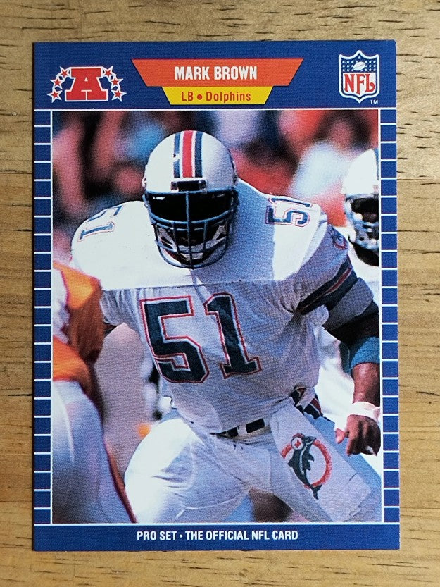 1989 Pro Set #212 Mark Brown