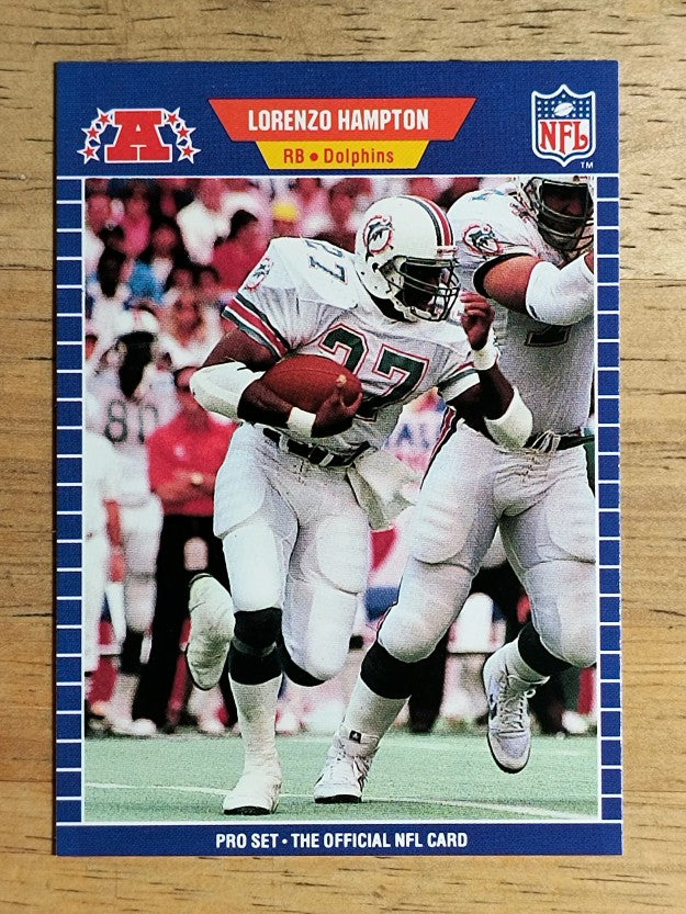 1989 Pro Set #216 Lorenzo Hampton