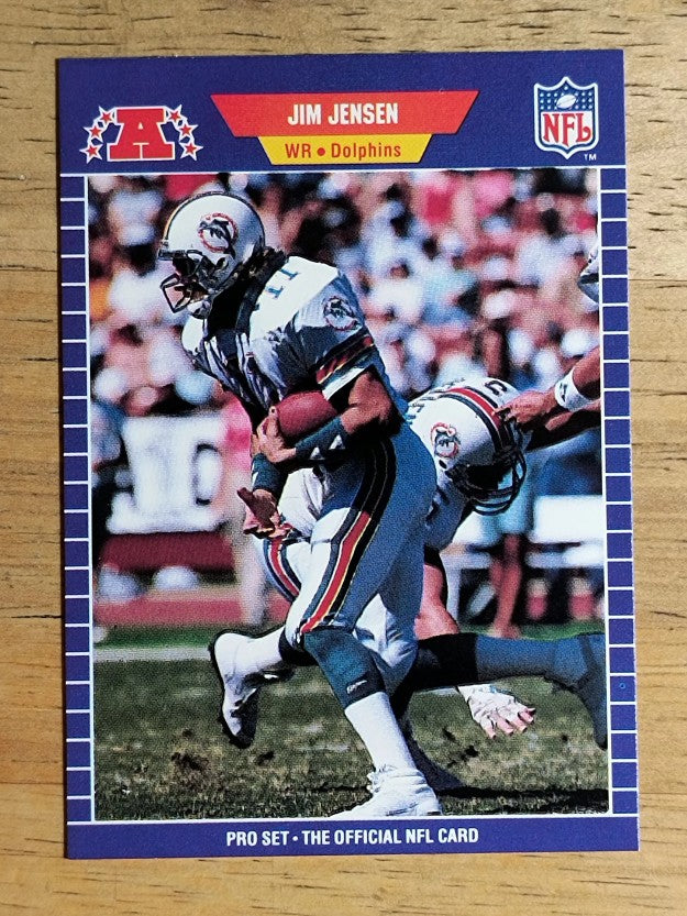 1989 Pro Set #217 Jim C. Jensen RC