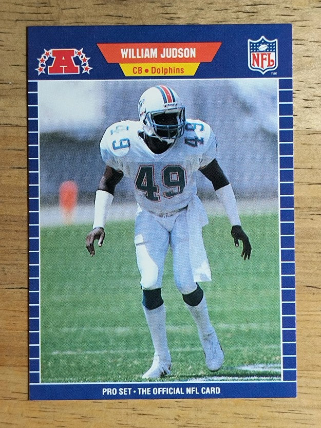 1989 Pro Set #218 William Judson