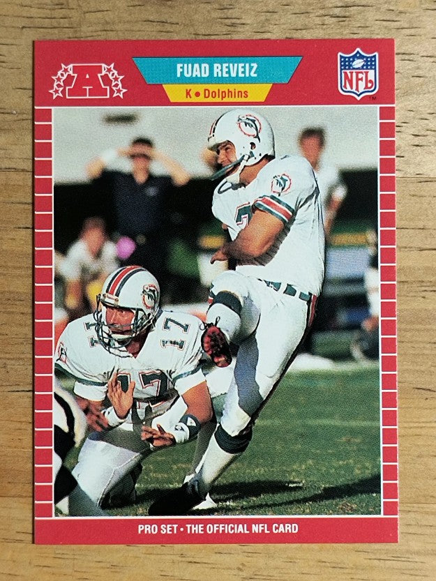 1989 Pro Set #222 Fuad Reveiz