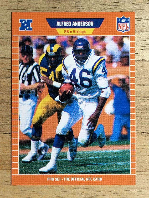 1989 Pro Set #226 Alfred Anderson