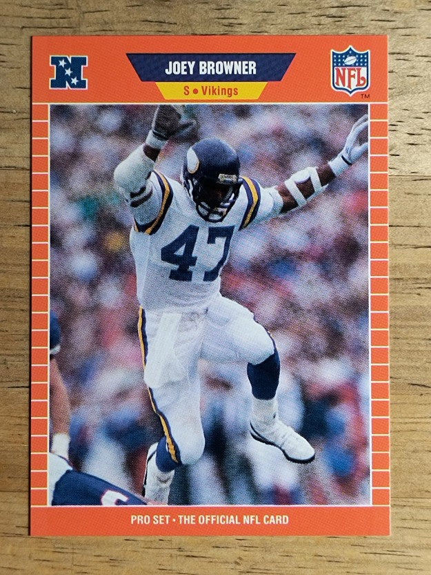 1989 Pro Set #227 Joey Browner