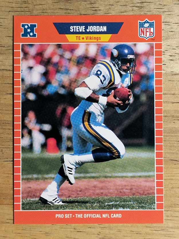1989 Pro Set #231 Steve Jordan