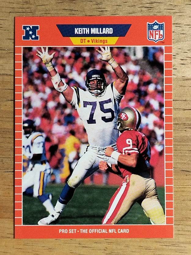 1989 Pro Set #237 Keith Millard
