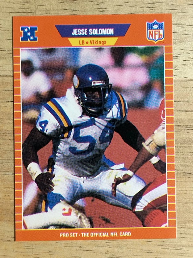 1989 Pro Set #239 Jesse Solomon