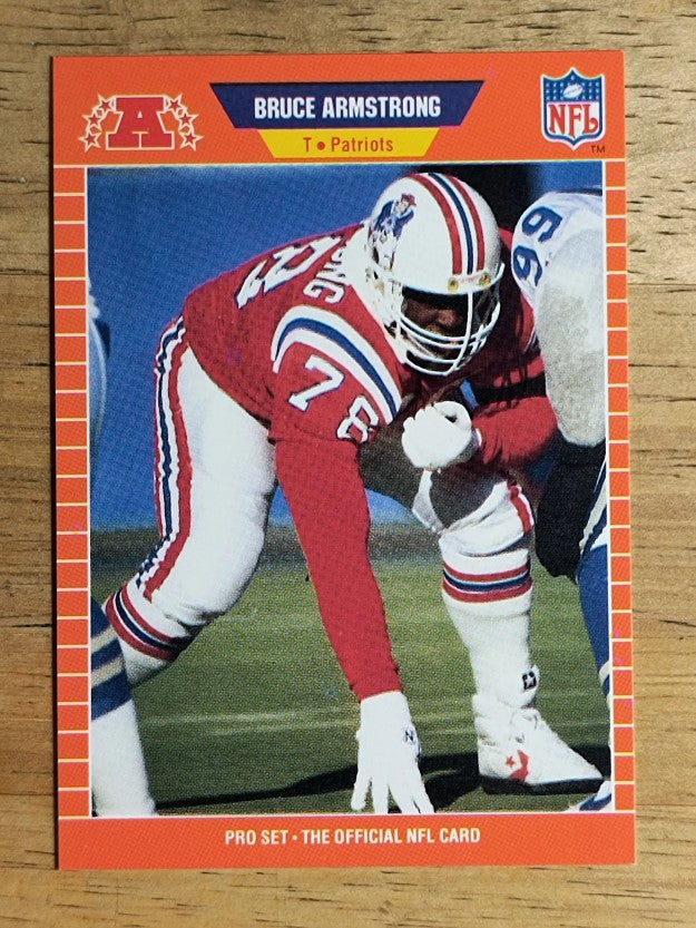 1989 Pro Set #244 Bruce Armstrong RC