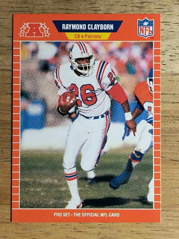 1989 Pro Set #245 Raymond Clayborn