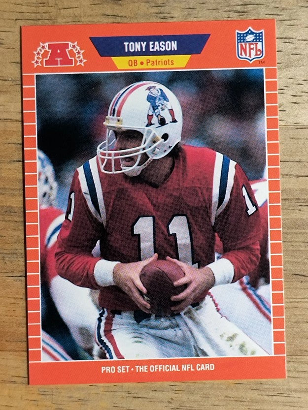 1989 Pro Set #247 Tony Eason