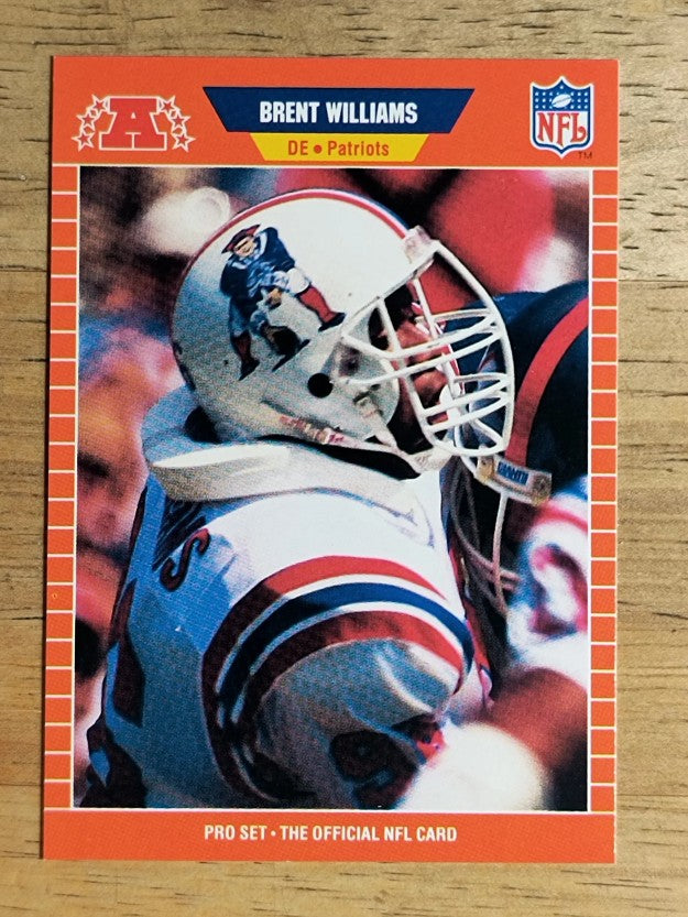 1989 Pro Set #250 Brent Williams RC