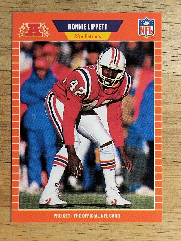 1989 Pro Set #252 Ronnie Lippett