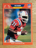 1989 Pro Set #253 Fred Marion
