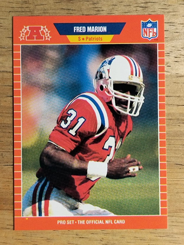 1989 Pro Set #253 Fred Marion